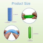 Chew Necklaces for Sensory Kids, 6 Pack Chewy Necklaces for Autism and ADHD, Silicone Pendants Chewies for Baby Teething, Chewing Necklaces for Toddler Boys and Girls