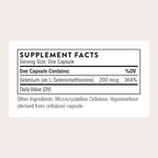 THORNE - Selenium - 200 mcg Selenium Supplement for Antioxidant Support - Supports Thyroid Health, Immune Function & Healthy Aging - Third-Party Certified - Gluten, Dairy & Soy-Free - 60 Capsules