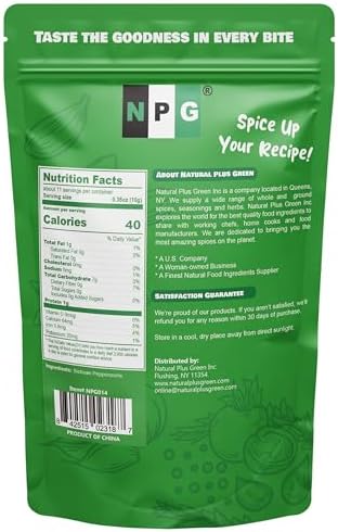 NPG Premium Szechuan Red Peppercorns Sichuan Whole Peppercorns 4 Ounces, A Mouth-numbing Spice, Red Sichuan Peppers for Kung Pao Chicken, Mapo Tofu, and Chinese Cuisine