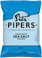 Pipers Anglesey Sea Salt Crisps (24 x 40g)