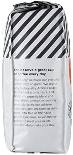 Amazon Fresh Colombia Whole Bean Coffee, Medium Roast, 12 Ounce
