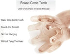 2 Pcs Octopus Head Massage Comb Scalp Massaging Tools for Relaxation. This Octopus Massage Tool is a Versatile Massage Device, Made of Resin, Perfect for Scalp Care and Christmas Gifts.
