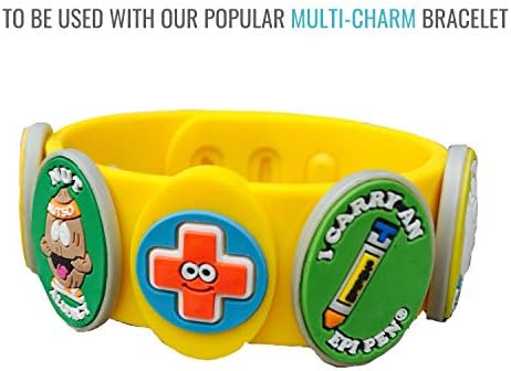 AllerMates Medical Alert Tree Nut Allergy Charm