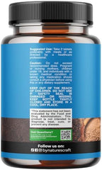 Organic Ceylon Cinnamon Extract Tablets 1000mg - Ceylon Cinnamon Organic Supplement for Immune System & Heart Health Aid - Immune Support Supplements for Adults - 60 Count