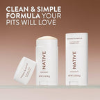 Native Coconut & Vanilla Twin Pack Deodorant Bundle 2 x 2.3 oz