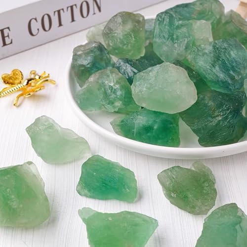 2PCS Natural Raw Stone, Wicca Reiki Crystal Healing, Rough Gemstones for Reiki, Meditation, Home Decor, Chakra Balance