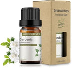 GREENSLEEVES Gardenia Essential Oil, 10ml Pure Plant-Based Fragrance Oil for Aromatherapy, Essential Oils for Diffuser, Air Freshener, Massage, Bath Bomb, Scented Candle Soap Making