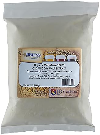 Organic Light Dried Malt Extract DME - Maltoferm 10001-1 Lb