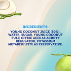 Goya Foods Coconut Water with Pulp, 17.6 Ounce (Pack of 12)