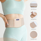 Umbilical Hernia Belt | Abdominal Hernia Belt for Men & Women | Belly Button Umbilical Hernia Binder w/ 1 Hernia Compression Pads | Ventral, Epigastric & Post Surgery Support Belts