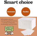Elegant Lunch 1 Ply - Pack of 1,000ct, White