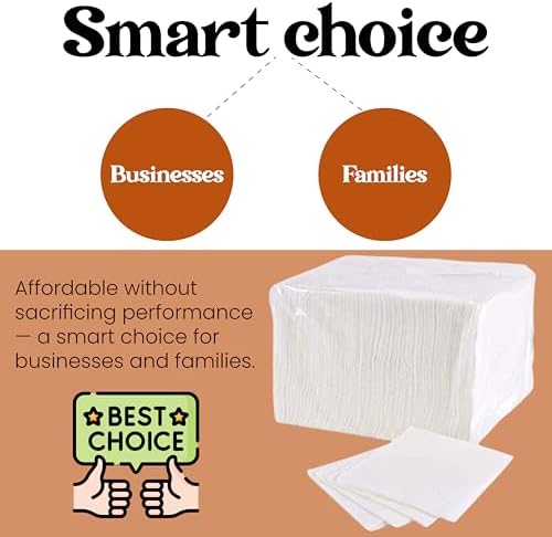 Elegant Lunch 1 Ply - Pack of 1,000ct, White