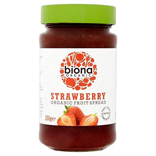 Biona Organic Strawberry Fruit Spread - 250g (0.55 lbs)