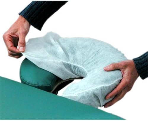 Disposable Fitted Face Cradle Covers Silky Massage Headrest Covers Box of 100