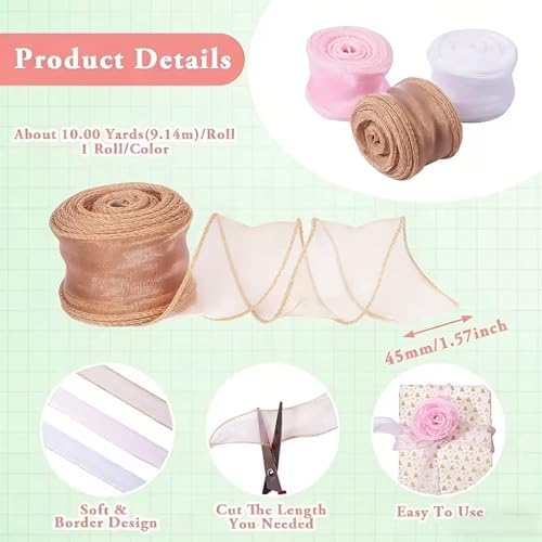 Baking Decoration Fishtail Ribbon - Yarn Material for Cake Edge Trim and Flower Bouquet Packaging