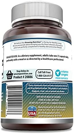 Amazing Formulas Taurine Amino Acid Supplement | 1000 Mg per Serving | 100 Capsules | Non-GMO | Gluten-Free | Made in USA