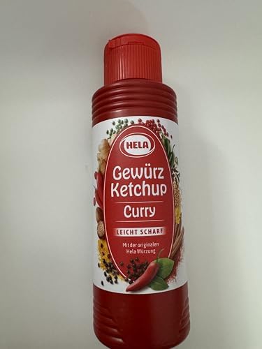 Hela Curry Gewurz Hot Ketchup -Pack of 2 X 300 mililiter Ea.