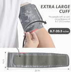 XL Blood Pressure Cuff 12.6”-20.5” Inches (32-52CM), Adult Cuff, Compatible with Most Monitors, ARM Blood Pressure Replacement Cuff with 5 Connectors