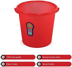 Cello Frosty Bucket DLX, 20 litres, Red (CLO_FRSTY_BCKT_20L_RED, Plastic)