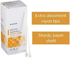 McKesson OB/GYN Applicators Rayon Tipped, Non-Sterile, 8 in, 50 Count, 1 Pack