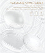 sellto Silicone Bra Inserts Push Up,Invisible Gel Breast Pads,Bust Bra Padding Enhancer for Bathing Suit
