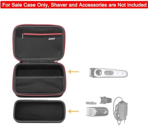 RLSOCO Case for Braun All-in-One Style Kit Series 3 3430/Series 5 5480/Seires 7 7410/Series 9 9440/BT3221/BT5260 & Compatible with Gillette Intimate Men’s Manscape Pubic Hair Trimmer and More