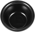 1Pc Men's Plastic Shaving Soap Bowl Reusable Shaving Mug Shaving Cup Smooth Shaving Mug Bowl for Shaving Soap and Cream, Black