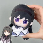 Anime Plush Akemi Homura Figure Soft Stuffed Throw Pendent Figurine Cute Bags Charm Keychain Gifts 10cm