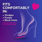 Dr. Scholl's Ball of Foot Cushions for High Heels (One Size) // Relieve and Prevent Ball of Foot Pain with Discreet Cushions That Absorb Shock and Make High Heels More Comfortable