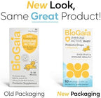 BioGaia Immune Active Baby Probiotic Drops + Vitamin D | for Babies & Toddlers 0-36 Months | Supports Digestive & Immune Health | Allergen, Dairy, Soy & Gluten Free | 50 Day Supply