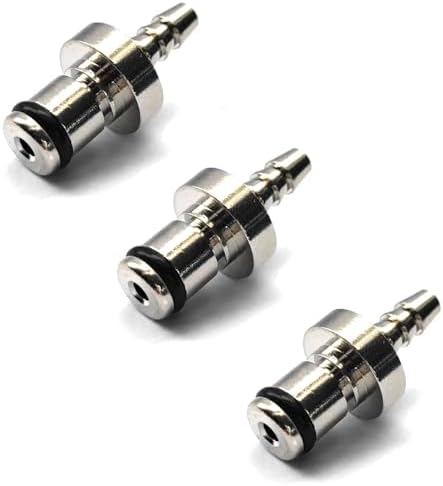 3PCS Metal BP21 NIBP Connectors Compatible with Pace Tech Blood Pressure Monitor, Adapter for Hose
