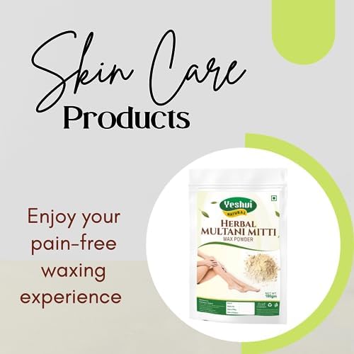 Hair Removal Powder Multani Mitti Based Waxing Powder, Instant Hair Remover, Zero Pain, No Side Effects, All Types Skin, Hand, Leg, Underarm, Private Part, 100gm, Pack of 1