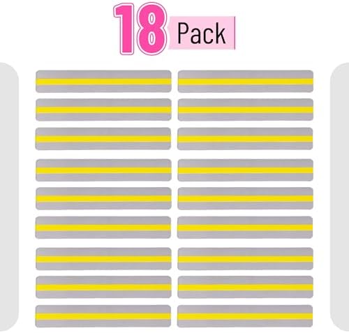 Mr. Pen- Guided Reading Strips, 18 Pack, Yellow, Bookmarks for Kids, Book Highlighter Strips for Reading