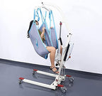 Patient Lift Sling, Adjustable Full Body Transfer Belt Moving Assist for Elderly, Disabled, and Bedridden, Max 600lb Weight Capacity