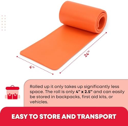 Ever Ready First Aid Universal Aluminum Splint, 24 Inch Rolled - 2 Pack