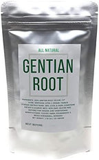 Yellow Gentian Root - Cut, Dried & Natural Gentiana Lutea - Genetian Roots - Long Dan Cao - Origin: France - Net Weight: 1.76oz/50g