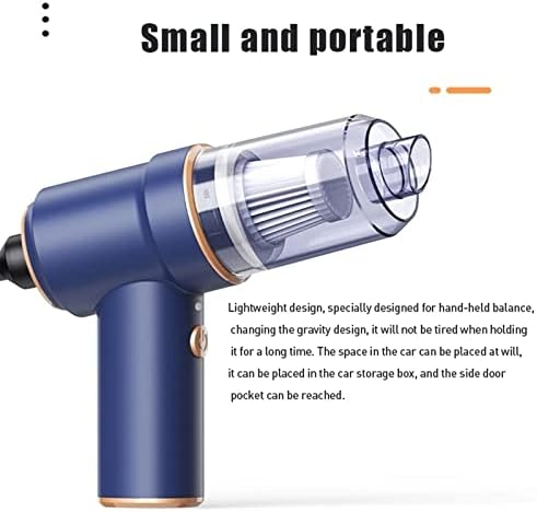 Wireless Vacuum Chargable Wireless Vacuum Cleaner Inflatable 45000Pa 120W High Power for Home Air Blower Handheld Portable Mini Cleaning