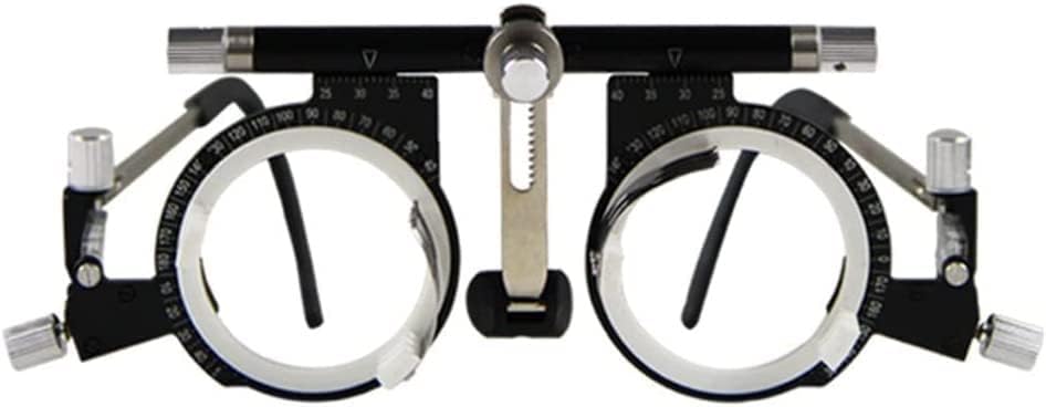 Optical Optic Trial Lens Frame Professional Optometry Optician，Optical Trial Frame PD 50-80Mm Adjustable Trial Lens Frame，Eye Optometry Lens Frame for Visual Inspection in Optical Shops