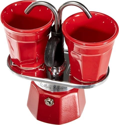 0007303, Bialetti SET MINI EXPRESS, 8006363030489, 2 cups,Red