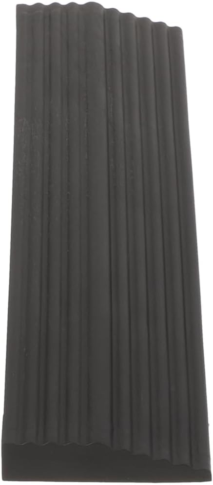 LUOZZY 2pcs Robot Vacuum Cleaner Ramp Pad - Plastic Threshold Ramp for Home Supplies - Black