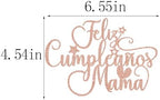 Spanish Feliz Cumpleanos Mama Cake Topper, Mom Happy Birthday, Best Mom Ever, Happy Mothers Day, Mom Birthday Party Decorations Spanish Theme Party Decorations