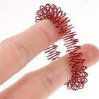 5pcs Spiky Sensory Finger Finger Massager Roller Silent Toy for Finger Massage (Gold Silver Black Blue Red)