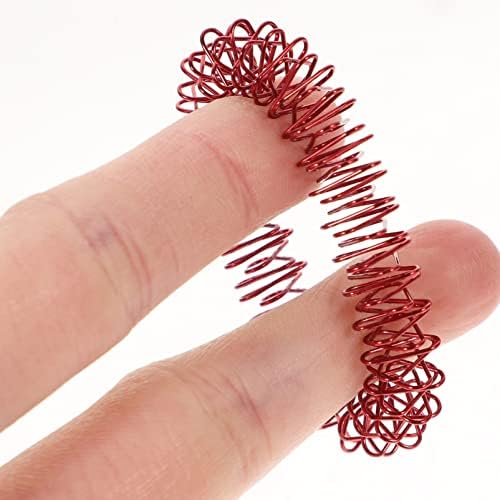 5pcs Spiky Sensory Finger Finger Massager Roller Silent Toy for Finger Massage (Gold Silver Black Blue Red)
