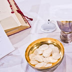 Church Communion Wafers Round 1 3/8", 1000 Count Hosts for Communion Service Unleavened Eucharist Bread