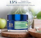 Blue Nectar Plant-Based Vitamin C Face Cream for Glowing Skin, Dark Spot Removal Cream for Men with Green Apple and Almond Oil (13 Herbs, 1.76Oz)