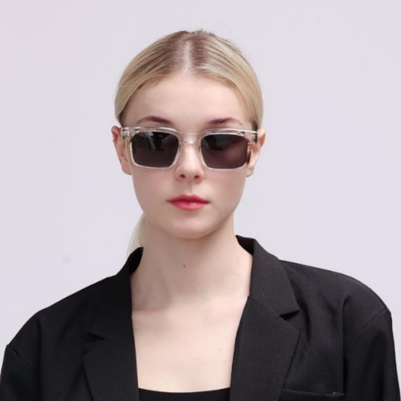 ICARA Fashion Photochromic Reading Glasses, Womens Mens Full Reading Sun Glasses Variable Tinted Readers