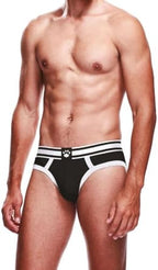 Prowler Black & White Brief, Super Comfy With Elasticated Waist Band