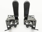 Blue Streak & Silver Sport 1 Wheelchair Brake - Universal K1 Brake, Replacement Parts with Tool & Hardware, STDS4S221L/R (1 Pr, Black)