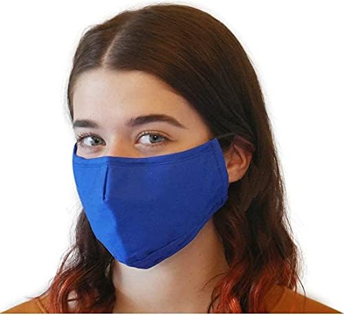 Cloth Face Mask for Women, Men, Teens, Made in USA,Washable Reusable,Breathable with Filter pocket and Nose Wire