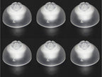 FCS Pack of 6 Click Dome for Siemens Signia RIC, Click CIC & Click ITC Hearing Aid (8mm Closed).